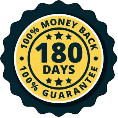 MenoRescue 180 day money back guarantee